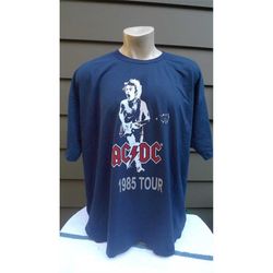 1985 ac dc single stitch shirt (c) licensed by roach 1981 * mens xxxl (54)