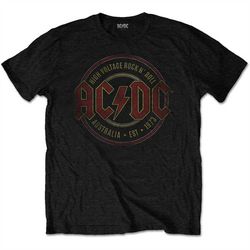 ac/dc established 1973 official tee t-shirt mens unisex
