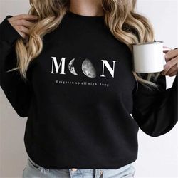 moon phase sweatshirt | mystic moon shirt | mystical moon phase shirt | moon phase t-shirt | boho vintage moon shirt | c