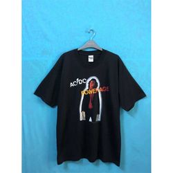 sale!! vtg ac/dc acdc rock band rock and roll powerage large863