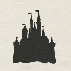 Castle embroidery design 3 Sizes reading pillow-INSTANT D0WNL0AD