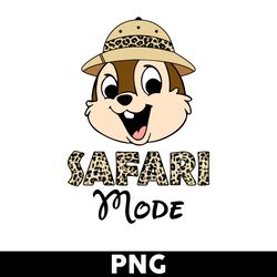 Safari Mode Png, Chip And Dale Png, Safari Png, Chip Png, Dale Png, Disney Png - Digital File