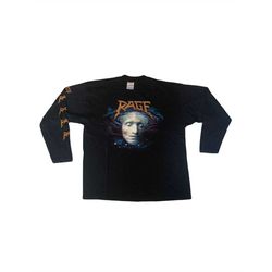 vintage rage german heavy metal band ghosts album release 99 size xl long sleeve