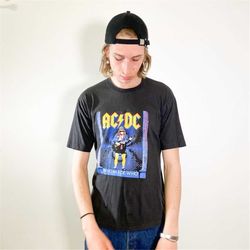 vintage 80s ac dc who made who t-shirt