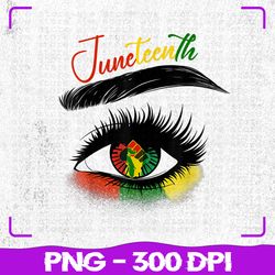 juneteenth eye african american png, women black history pride png, juneteenth png, sublimation, png files, sublimation