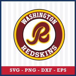 Washington Redskins Football Logo Svg, Washington Commanders Cricut Svg, Washington Redskins Svg, NFL Svg Digital File