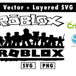 roblox svg & png files for cricut machine , anime svg , manga svg , goku svg