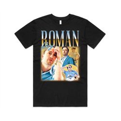 roman roy homage t-shirt tee top tv show gift mens women's vintage