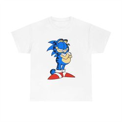 garfield sonic t-shirt