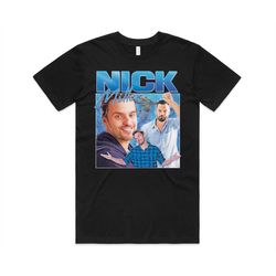 nick miller homage t-shirt tee top funny tv icon gift men's women's girl