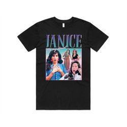 janice homage t-shirt tee top friends funny gift chandler bing tv show vintage retro 90's