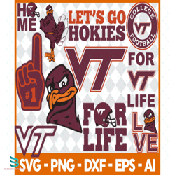 virginia tech hokies svg, virginia tech hokies, hokies svg