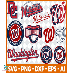washington nations mlb svg, washington nations baseball svg