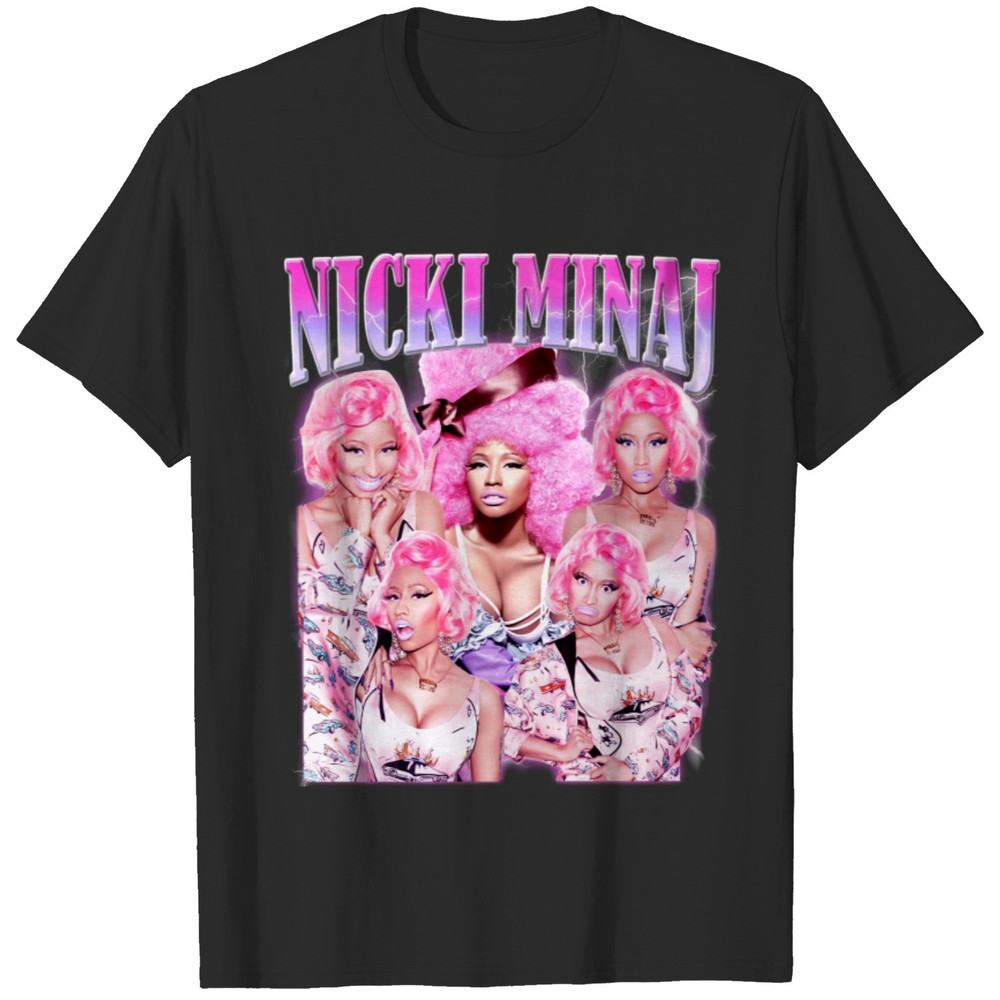 Nicki Minaj Rapper Vintage 90s Shirt, Nicki Minaj Rapper Bootleg T-Shirt, Rapper Retro 90s Vintage Shirt, Rapper Shirt