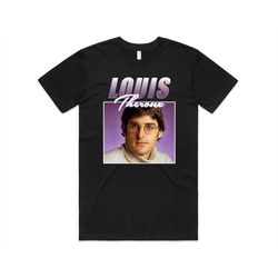 louis theroux homage t-shirt tee top retro 90's vintage funny tv documentary icon