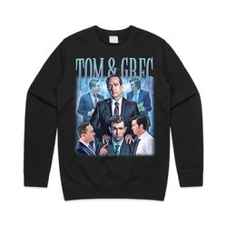tom & greg homage jumper sweater sweatshirt tv show gift mens women's vintage