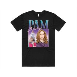 pam beesley homage t-shirt tee top funny us office retro 90's jim halpert gift