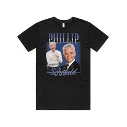 phillip schofield homage t-shirt tee top funny uk tv presenter tribute gift 90's