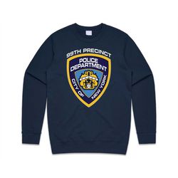brooklyn police department badge jumper sweater sweatshirt funny tv brooklyn show new york