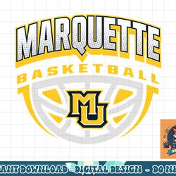 marquette golden eagles basketball dribble navy png, sublimation