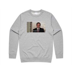i am dead inside michael scott jumper sweater sweatshirt the us office men's women's meme funny gift