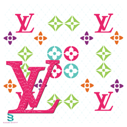 louis vuitton wrap twinlke svg, lv svg
