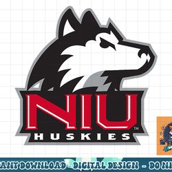 northern illinois huskies icon logo officially licensed  png, sublimation