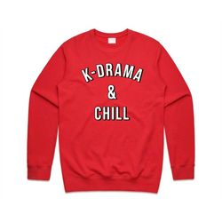 k-drama & chill jumper sweater sweatshirt kpop j-hope suga funny cute