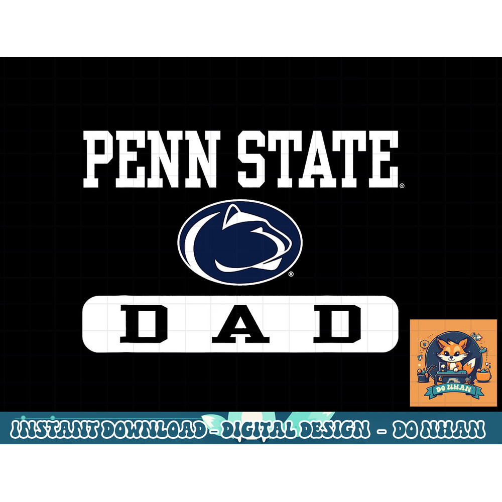 Penn State Nittany Lions Dad Navy Officially Licensed  png, sublimation.jpg