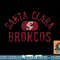Santa Clara Broncos 1851 Vintage png, sublimation.jpg