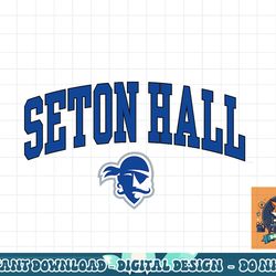 seton hall pirates arch over black officially licensed  png, sublimation - copy