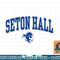 Seton Hall Pirates Arch Over White Officially Licensed  png, sublimation.jpg