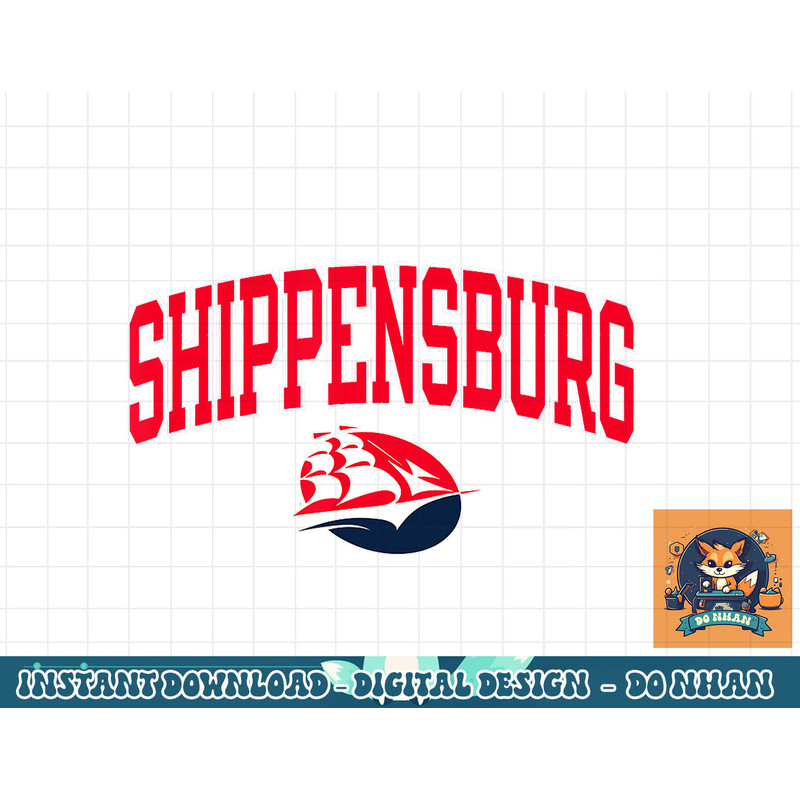 Shippensburg Raiders Arch Over Officially Licensed  png, sublimation.jpg
