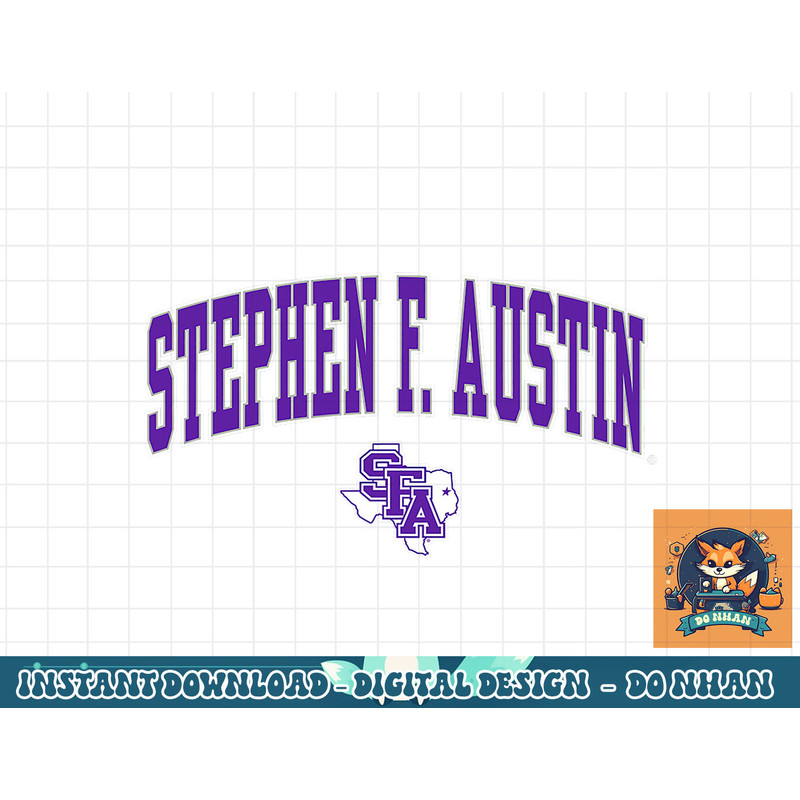 Stephen F. Austin Lumberjacks Arch Over  png, sublimation.jpg