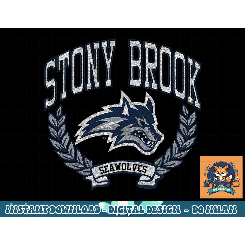 Stony Brook Seawolves Victory Vintage Red png, sublimation.jpg