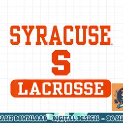 syracuse orange lacrosse officially licensed  png, sublimation