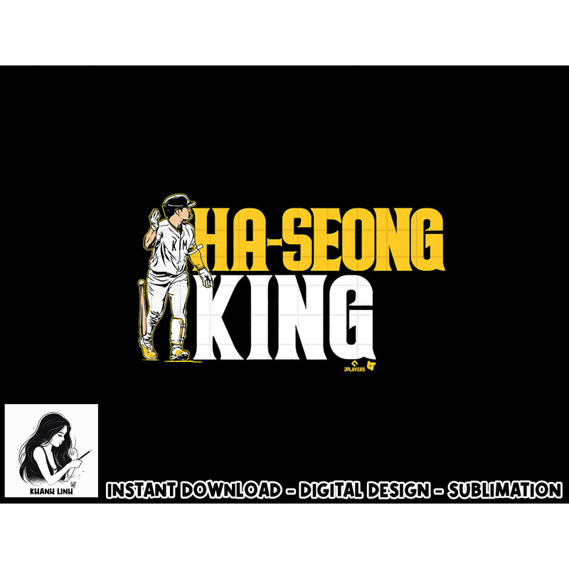 Ha-seong Kim - Ha-seong King - San Diego Baseball  png, sublimation.jpg