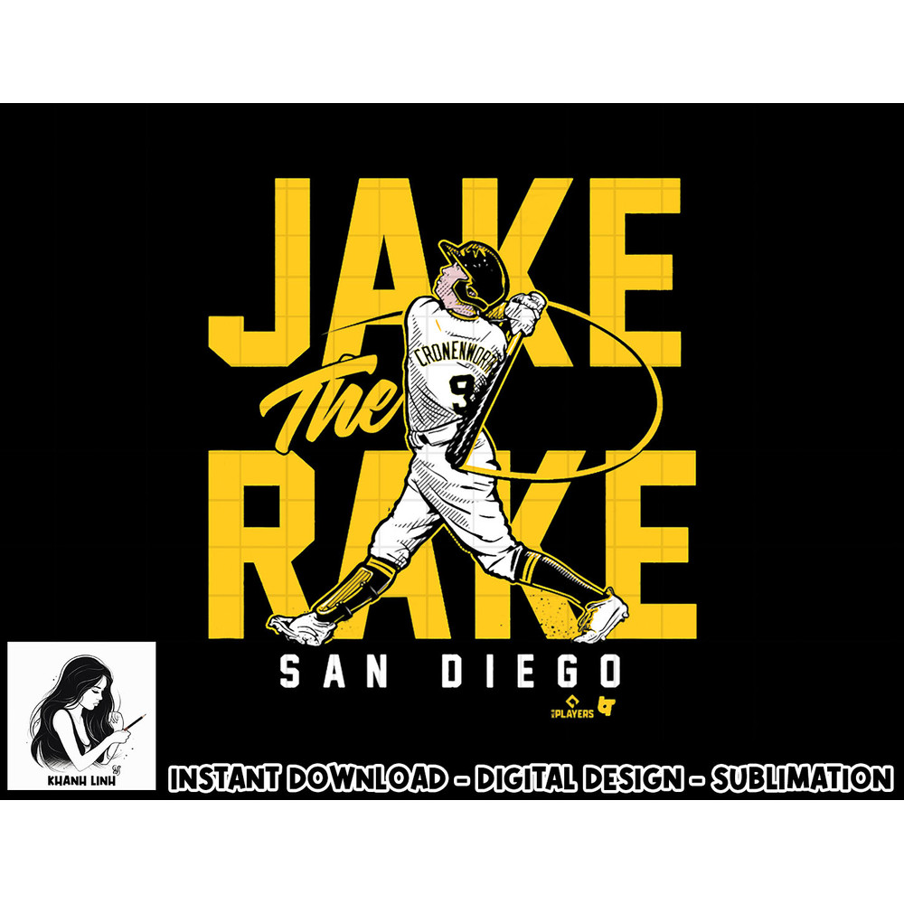 Jake Cronenworth - Jake The Rake - San Diego Baseball png, sublimation.jpg