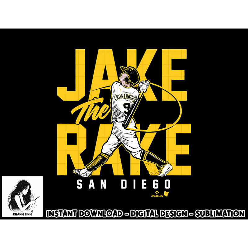 Jake Cronenworth - Jake The Rake - San Diego Baseball png, sublimation.jpg