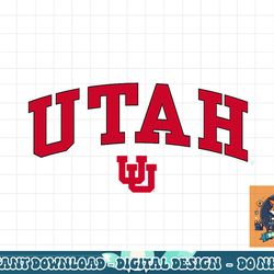 utah utes arch over black officially licensed  png, sublimation