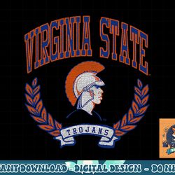 virginia state trojans victory vintage png, sublimation