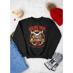 celine dion my heart will go on metal band shirt top tee vintage unisex t-shirt , long sleeve , sweatshirt retro t-shirt