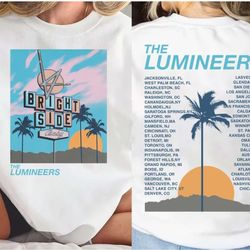 the lumineers brightside world tour music band shirt, music tour shirt, the tour shirt, band music shirt, gift for fan.