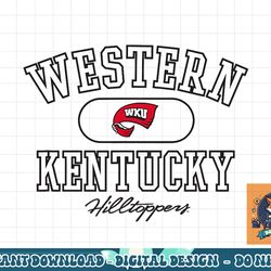 western kentucky hilltoppers varsity officially licensed  png, sublimation