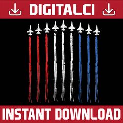 jets us american flag independence 4th of july patriot memorial day, american flag, independence day png file