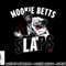 Mookie Betts - Mookie Betts Slaps - Los Angeles Baseball png, sublimation.jpg