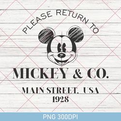 return to mickey & co png, retro mickey and co png, disneyworld png, main street usa, disney trip png, mickey and friend