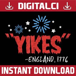yikes england 1776 funny independence day 4th of july usa memorial day, american flag, independence day png file