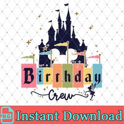 Birthday Crew Png, Birthday Boy, Birthday Girl, Family Vacation, Family Trip Svg, Magical Kingdom, Instant Download