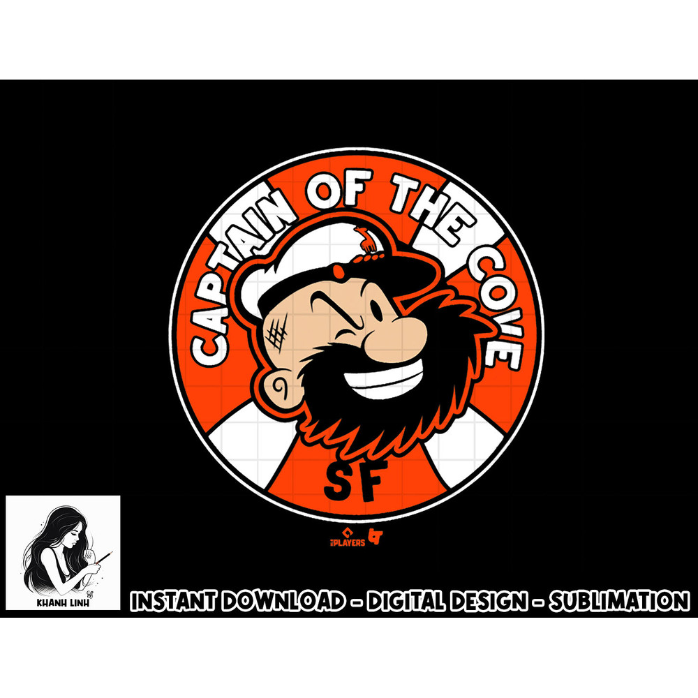 Officially Licensed Brandon Belt - Captain of the Cove png, sublimation.jpg